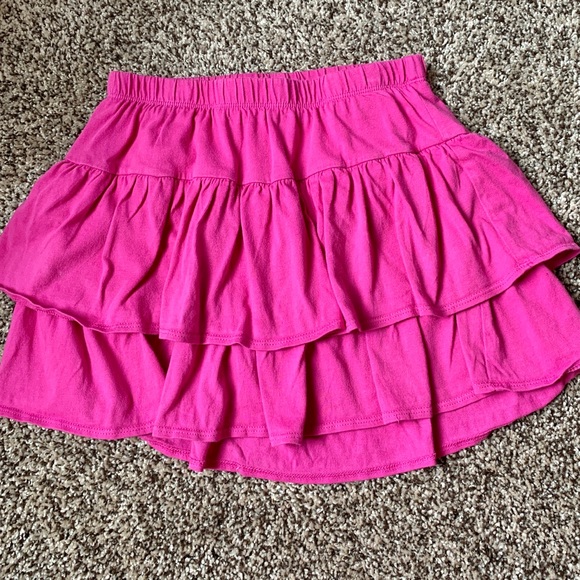 Gymboree Other - Gymboree Pink Tiered Ruffled Skort